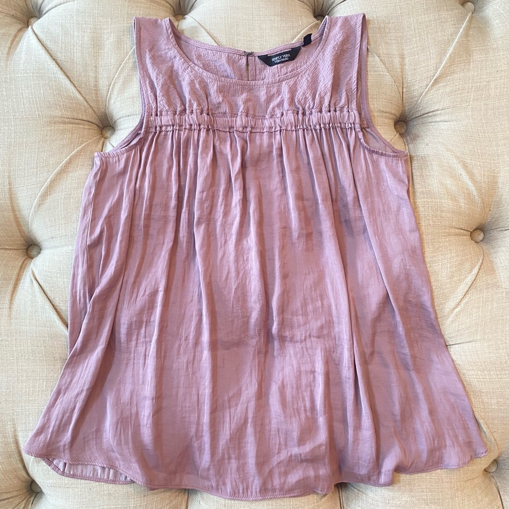 Simply Vera Vera Wang Purple Tank Top